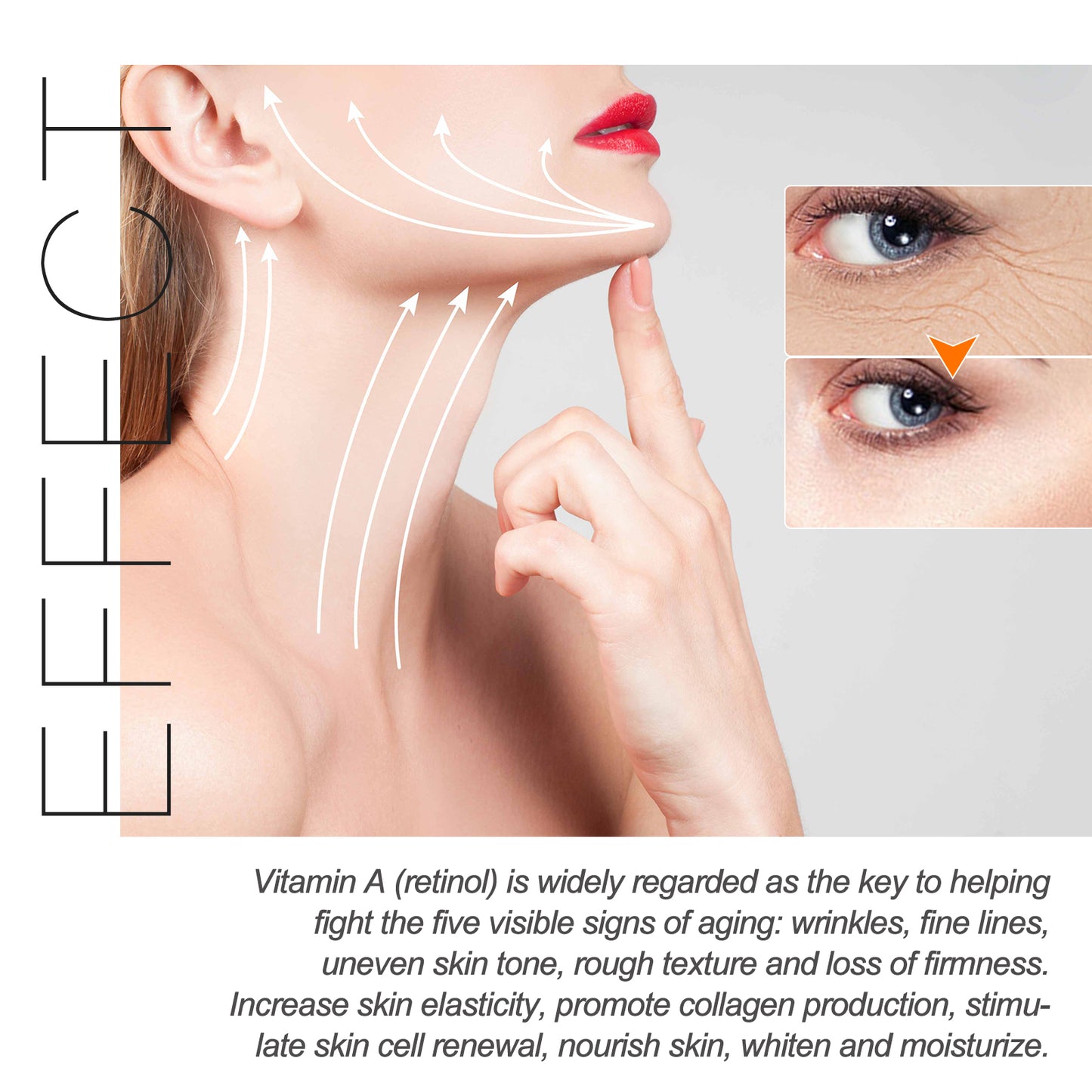 COATHSEA-Retinol Intensivcreme: Anti-Aging Pflege mit 3D-Porenstraffung & Augenpartien-Aufhellung
