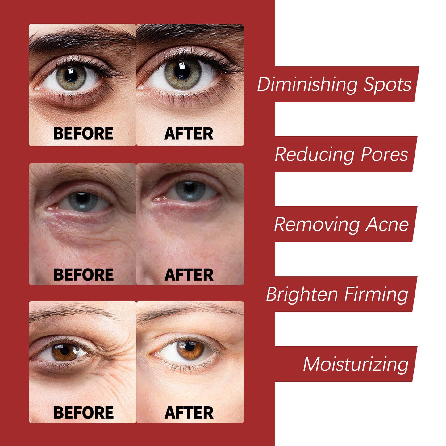 COATHSEA-Retinol Intensivcreme: Anti-Aging Pflege mit 3D-Porenstraffung & Augenpartien-Aufhellung