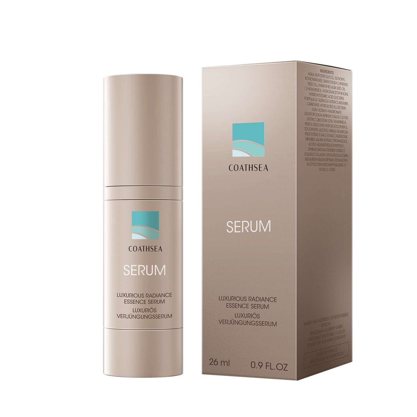 COATHSEA-LUXURIÖSES STRAHLKRAFT-ESSENZ SERUM